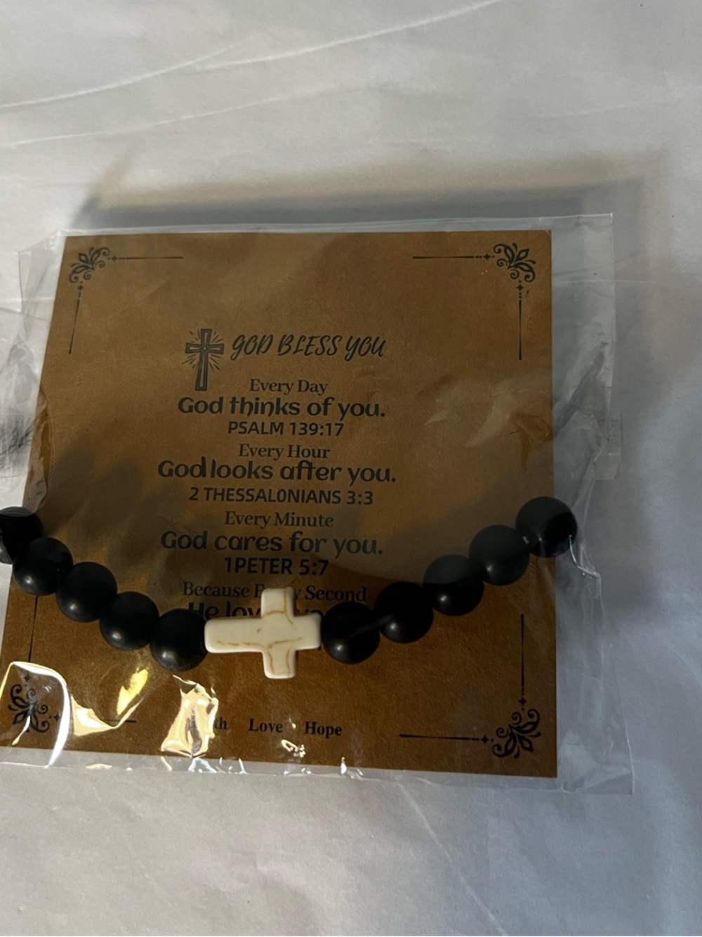 Religious Bracelet - stretch, New